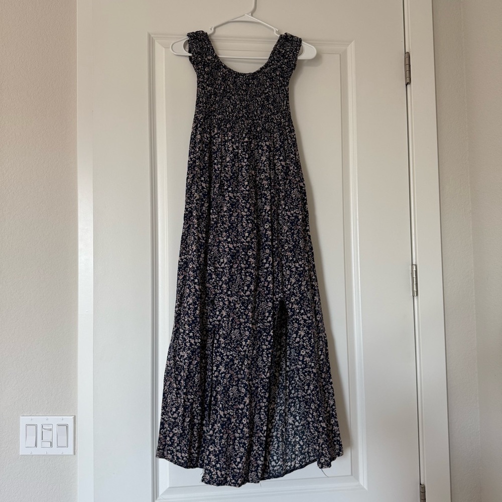 Oohlaluxe | Floral Black Midi Dress